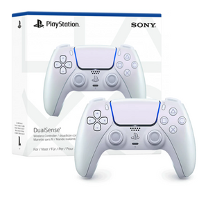PLAYSTATION 5 DUALSENSE WIRELESS CHROMA PEARL בקר