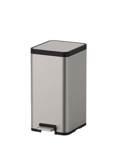 פח פדל 25 ליטר מרובע Dene 8869A - נירוסטה מט
