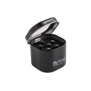 6 פינים לגיטרה MARTIN 18APP0015 Liquid Metal Black w/Paua