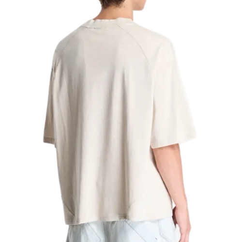 חולצה NEW ERA מידות XS-XXL יוניסקס בגוון בז