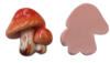 פטריות יער ליצירה, 10 יחידות