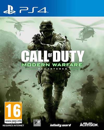  PS4 Call Of Duty Modern Warfare: Remastered