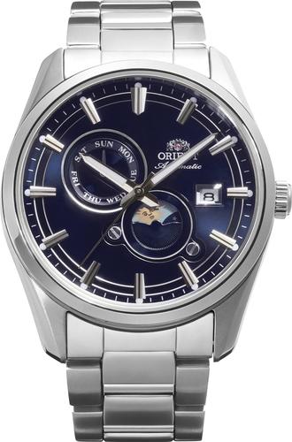 Orient RA-AK0315L30B Stretto Sun & Moon 41.5MM אוטומטי וזכוכית ספיר
