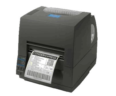 מדפסת מדבקות / ברקודים משרדית CITIZEN CL-S621 - חיבור USB