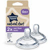 זוג פטמות Closer to Nature בזרימה משתנה 0+ חודשים Tommee Tippee