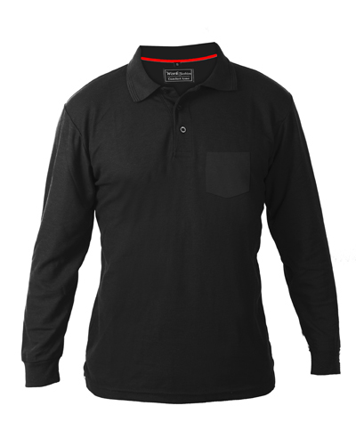 חולצת לקוסט ש. ארוך + כיס WORK FASHION