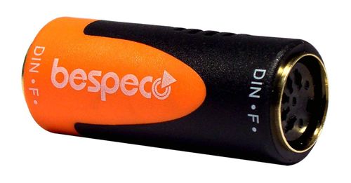 זוית נוספת Bespeco DIN 5-Poles Female Socket Adaptor 