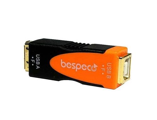זוית נוספת Bespeco USB A to USB B adapter 