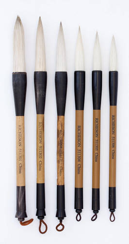 מכחול קליגרפי - שיער גדי 5113 White Goat Calligraphy Brush 