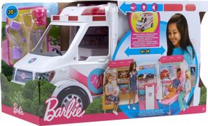 אמבולנס ברבי נפתח למרפאה -BARBIE HKT79