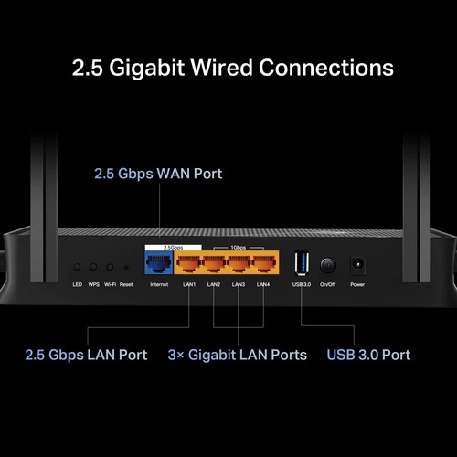 ראוטר TP-Link BE3600 WiFi 7 Dual-Band Archer BE230
