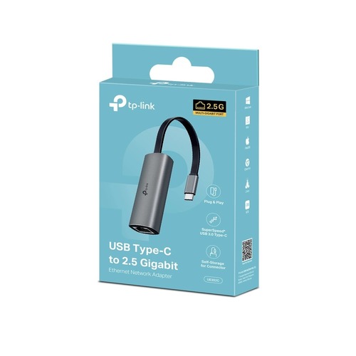 מפצל Tp-Link UE302C USB Type-C to 2.5 Gigabit