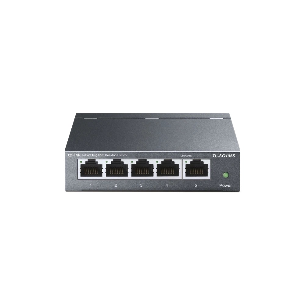 מתג שולחני Tp-Link TL-SG105S 5-Port Desktop Switch