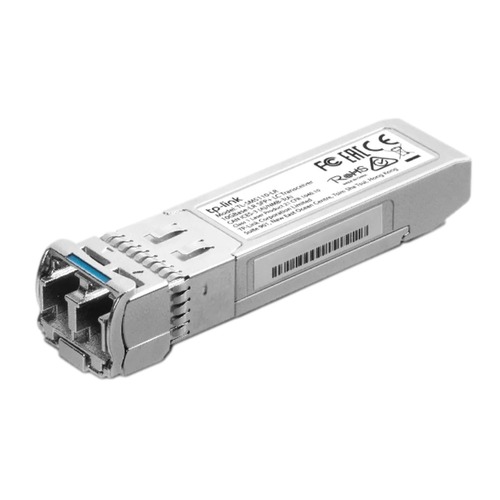 מתאם אופטי לאינטרנט סיבים Tp-Link TL-SM5110-LR SFP+ LC Transceiver