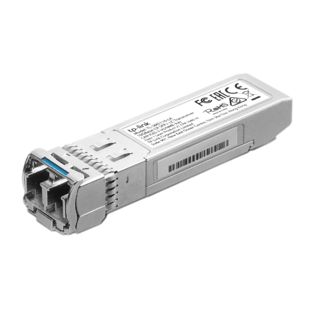 מתאם אופטי לאינטרנט סיבים Tp-Link TL-SM5110-LR SFP+ LC Transceiver