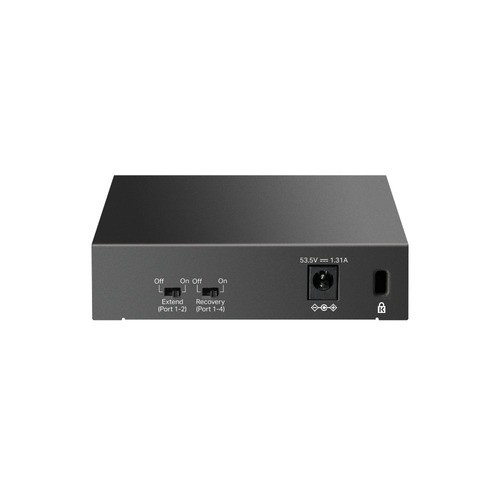 מתג שולחני TP-Link 5 Port Gigabit with 4-Port PoE+ LS105GP