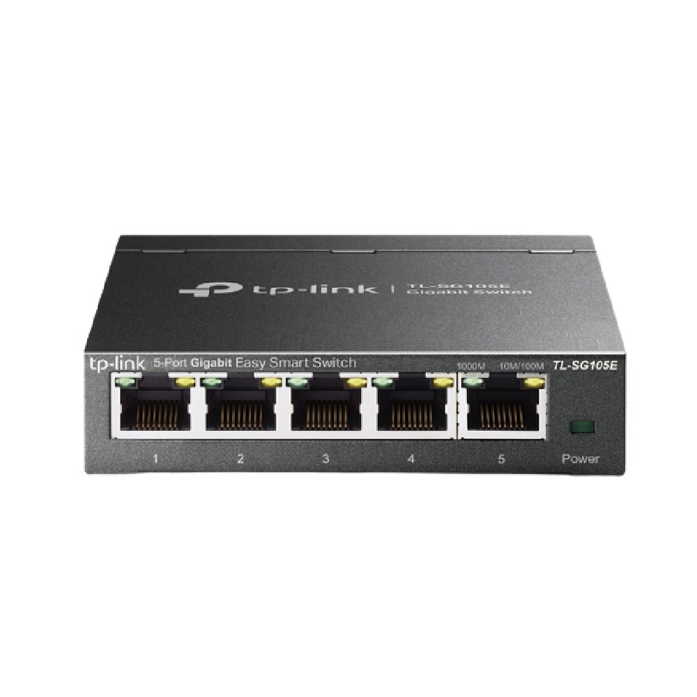 מתג שולחני Tp-Link TL-SG105E 5-Port Gigabit Switch