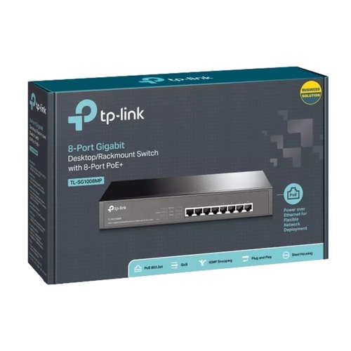 מתג 8 פורטים Tp-Link TL-SG1008 Gigabit