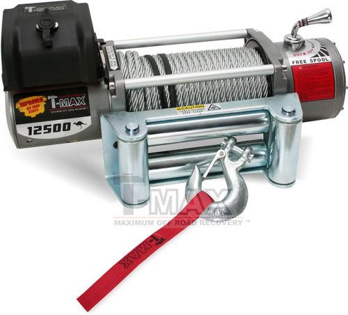 כננת משיכה 12500LBS 12V T-MAX