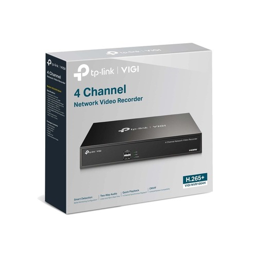 מערכת הקלטה 4 ערוצים Vigi NVR1004H