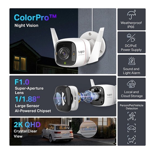 מצלמה Tp-Link Tapo C325WB WiFi 4MP IP