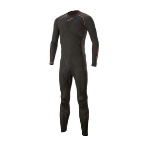 אנדרסוט אלפינסטארס שחור/אדום חלק אחד -  RIDE TECH LITE ALPINESTARS