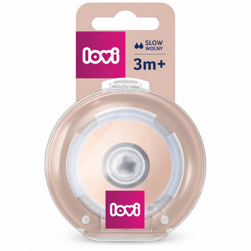פטמת Mammafeel זרימה איטית 3+ חודשים Lovi