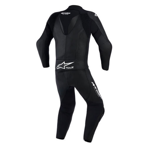 חליפת עור אלפינסטארס שחור 2PCS שני חלקים GP FORCE V2 ALPINESTARS