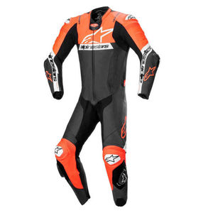 חליפת עור שחור/אדום/לבן 1PCS חלק 1 MISSILE V2 WARD  ALPINESTARS