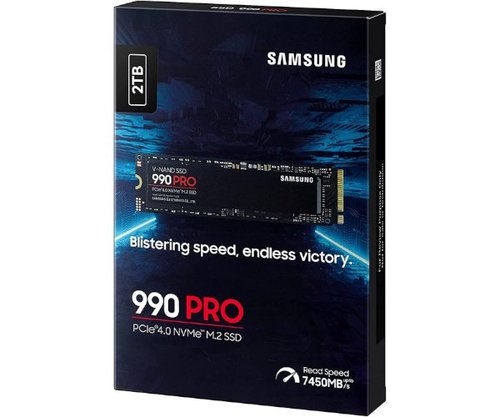 דיסק פנימי | Samsung 990 PRO | 2TB | GEN4 up to 7450 read 6900 Write
