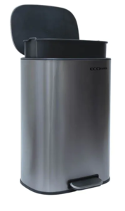 פח אשפה מהודר 50 ליטר- נירוסטה EcoEuro HATR-550S
