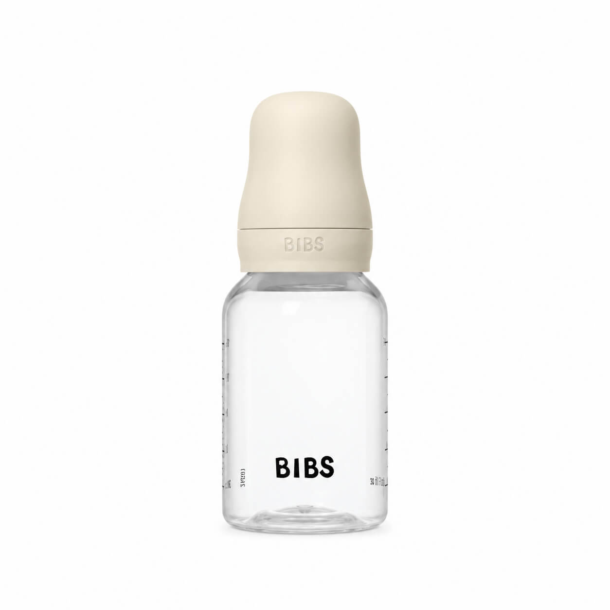 בקבוק האכלה לתינוק עם פטמת לטקס שנהב 150 מ"ל BIBS