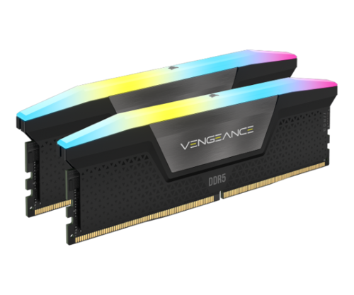 ז. לנייח | CORSAIR VENGEANCE RGB | 64GB 2x32GB | DDR5 | 6000MHz C30