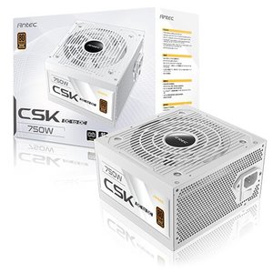 ספק כוח לבן | ANTEC CSK 750DC Non-Modular | 750W 80 PLUS Bronze | 120MM