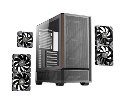 מארז | Antec P30 Air Mid Tower | ATX Case Black 5X120mm Fans Type-C