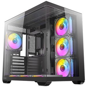מארז | Antec CX Mirror Black Mini-Tower Gaming Case 7X120mm ARGB
