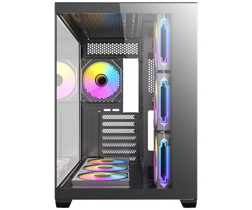 מארז | Antec CX Mirror Black Mini-Tower Gaming Case 7X120mm ARGB