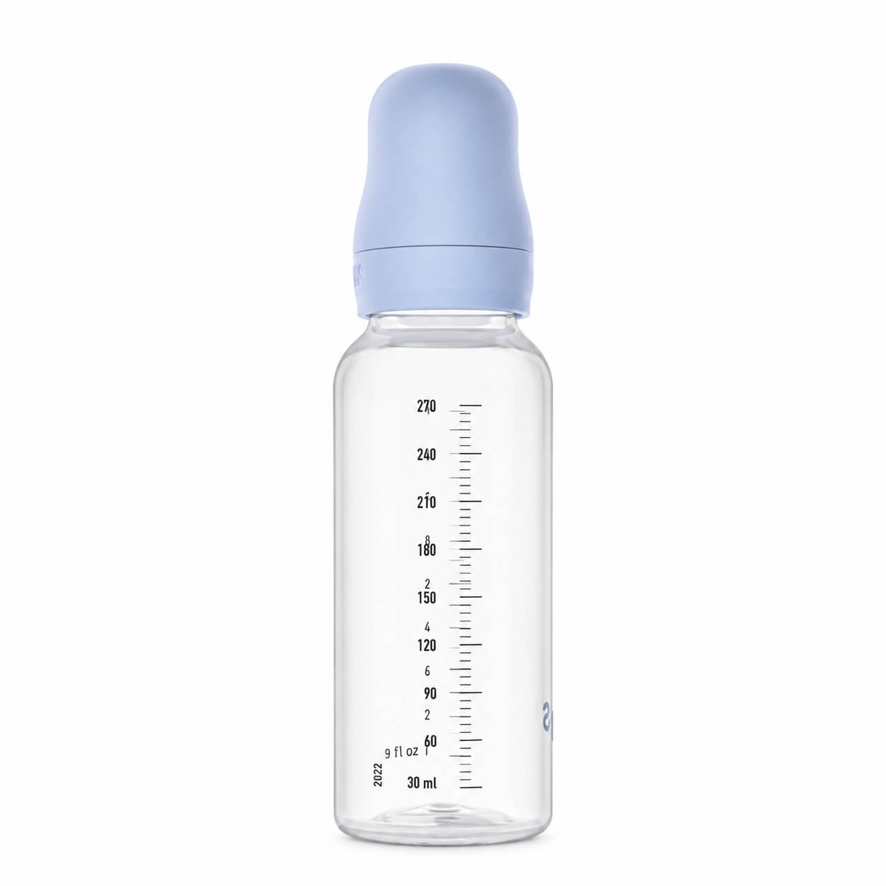 בקבוק האכלה לתינוק PP ‏270 מ״ל BIBS Baby Blue 