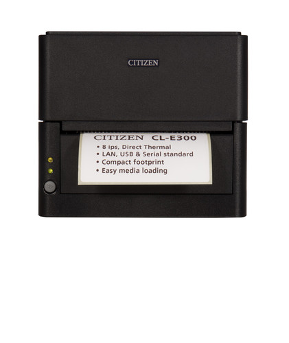 מדפסת מדבקות שולחנית CITIZEN CL-E300