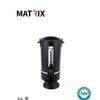 מיחם לשבת שחור 30 כוסות נירוסטה+מגש כוסות MATRIX