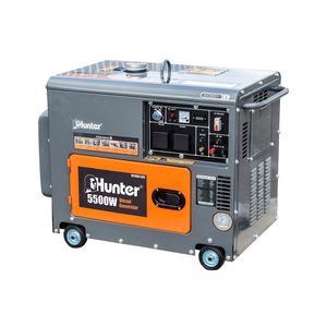 גנרטור דיזל מושתק הנעה אלקטרונית 5500W דגם 101004-001 Hunter
