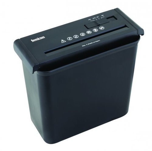 מגרסת נייר רצועות + ארגז 10 ליטר Semicom SM-518B