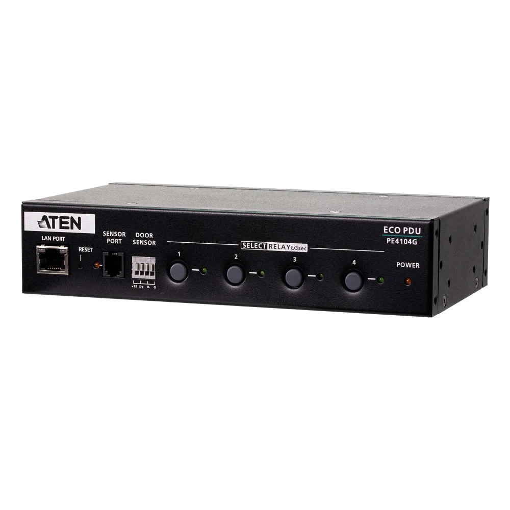 יחידת בקרת כוח תעשייתית Aten PE4104 4 Port Switched iPDU