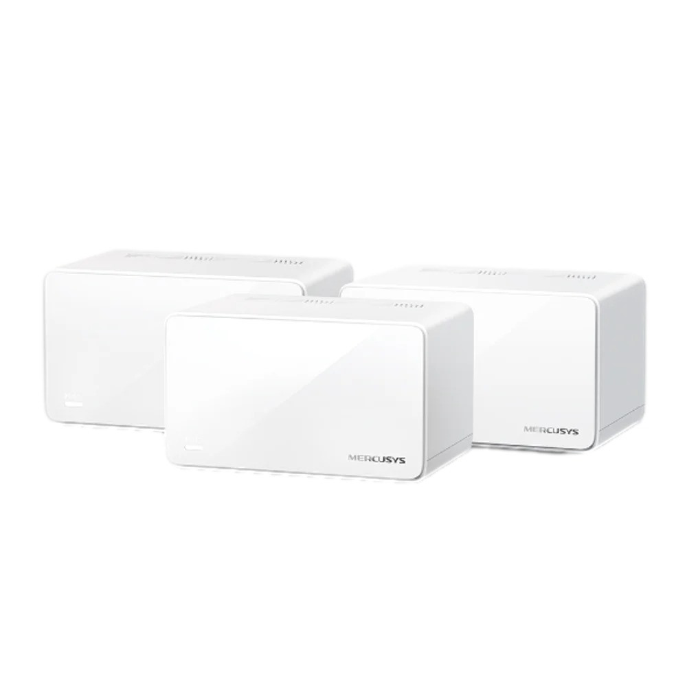 ראוטר (3 יחידות) Mercusys AX6000 Whole Home Mesh WiFi 6 System Halo H90X