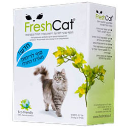 מנטרל ריח לארגז פרש קט -FreshCat
