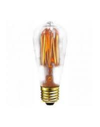 נורת ליבון פחם אגסית 230V E27 60W EUROLUX