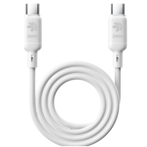 כבל טעינה מהירה 1M צבע לבן Miracase MTCS240W
