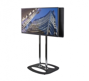 מעמד רצפתי ל-2 מסכים גדולים בגובה 200 ס"מ B-TECH BT8554-200