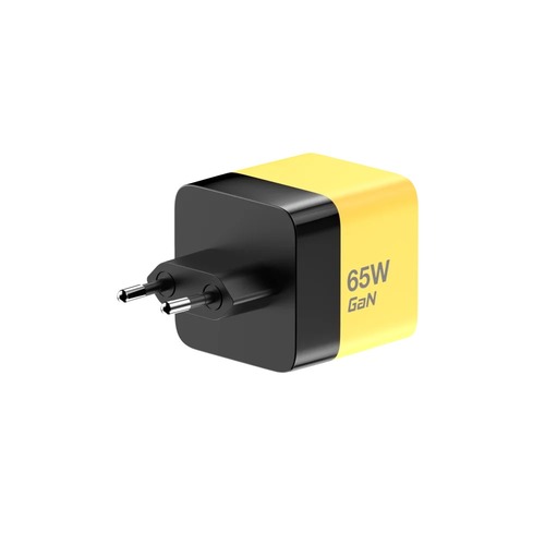 מטען קיר עם כבל נשלף צבע צהוב Miracase MWC65RC