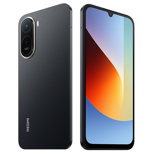 Xiaomi Redmi A7 Pro 4GB+128GB שחור – מבט קדמי ואחורי בזווית